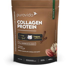 COLLAGEN PROTEIN SABOR CHOCOLATE LÍNGUA DE GATO