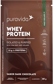 WHEY PROTEIN ISOLADO - WHEY 100% ISOLADO DARK CHOCOLATE 30g
