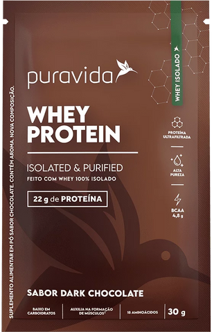 WHEY PROTEIN ISOLADO - WHEY 100% ISOLADO DARK CHOCOLATE 30g