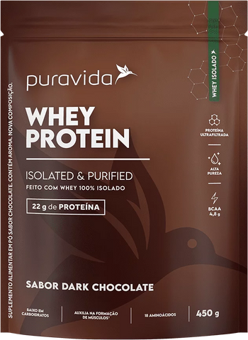 WHEY PROTEIN ISOLADO - WHEY 100% ISOLADO DARK CHOCOLATE 450g
